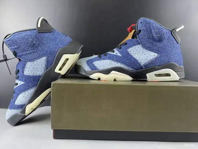 Reps TB CT5350-401 Jordan Washed 6 Denim Air 0620